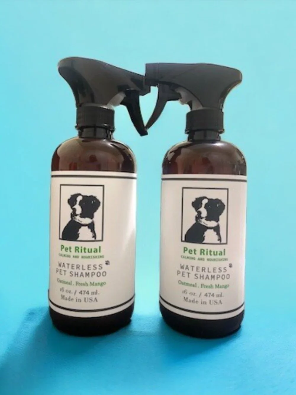 Pet Ritual Waterless Pet Shampoo Orange Lemon Grapefruit Lime 474ml Hydrating